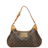 ルイ ヴィトン モノグラム テムズGM ワンショルダーバッグ ハンドバッグ M56383 ブラウン PVC レザー レディース LOUIS VUITTON 【中古】
